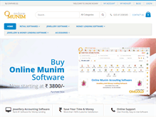Tablet Screenshot of onlinemunim.com